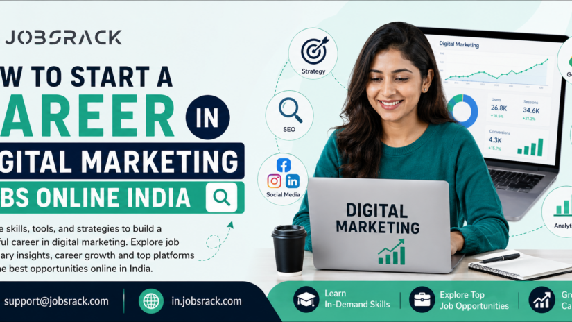 How to Start a Career in Digital Marketing Jobs Online India